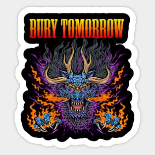 BURY TOMORROW MERCH VTG Sticker